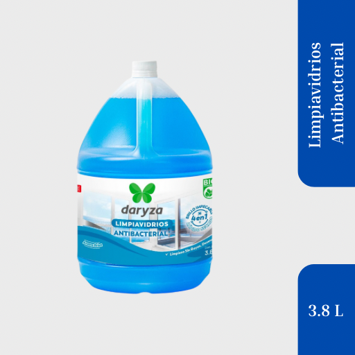 Limpiavidrios Antibacterial 3.8 L Sapolio