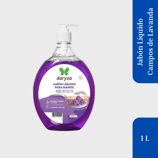 Jabón Líquido para Manos Antibacterial 1 L Daryza